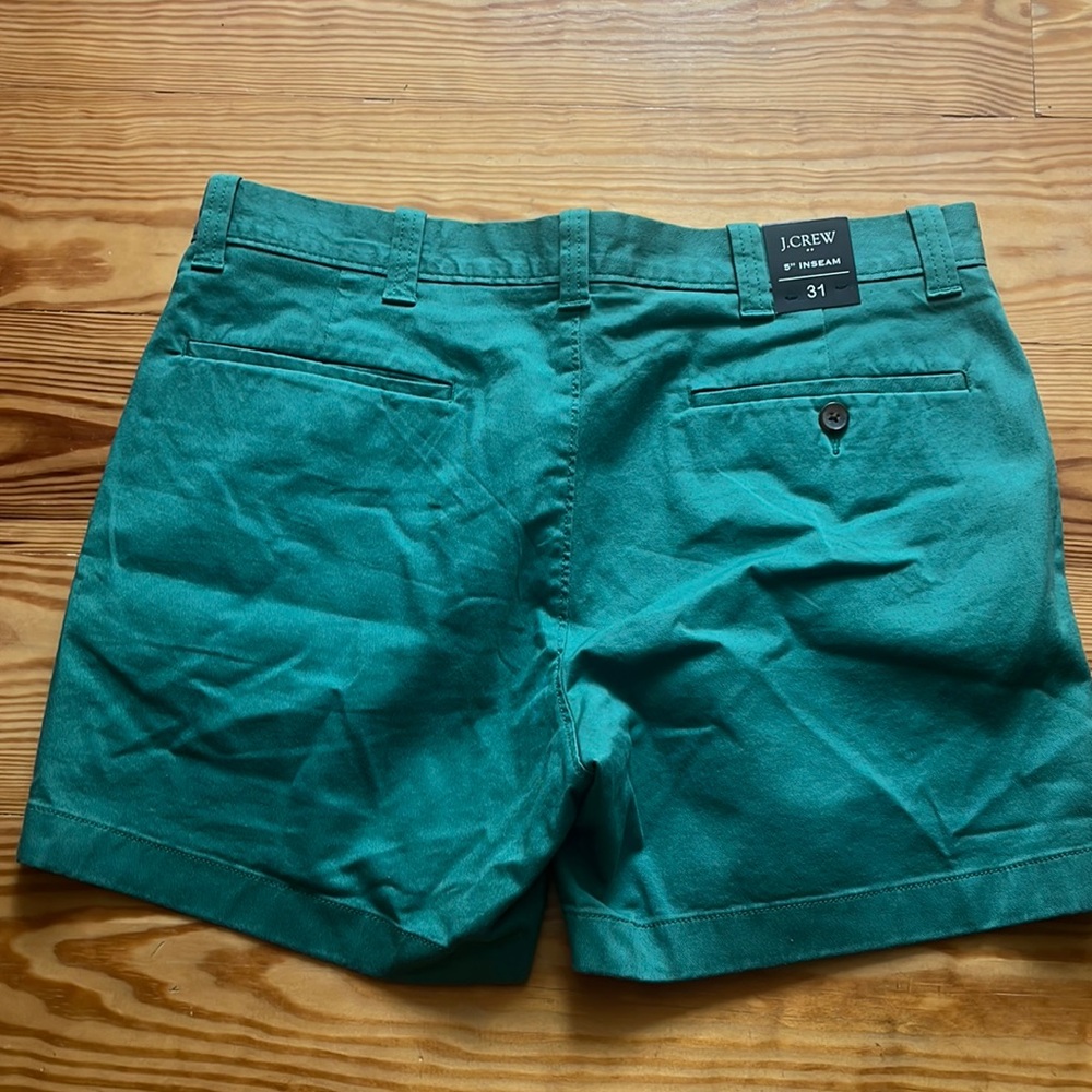 J.Crew 5" Shorts, NWT Size 31